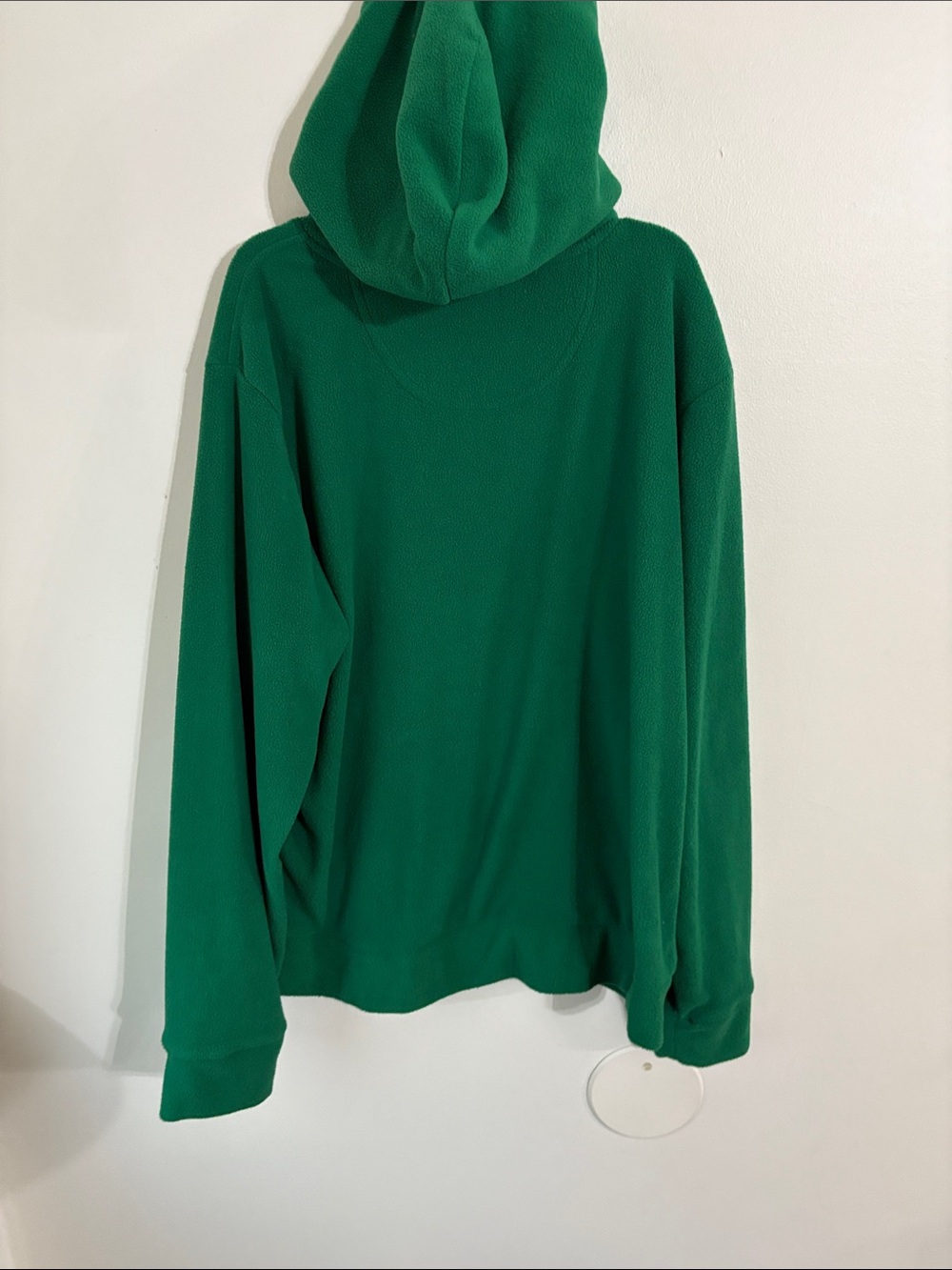 U.S. Polo Assn. Green Teddy Fleece Jacket - Men’s size Large EUC - Picture 7 of 7